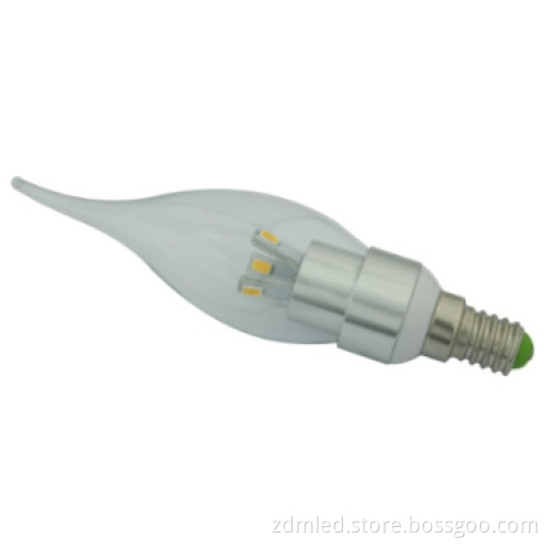 New Style 360 Degree Smd Samsung Chip Smd 3w candle light bulbs